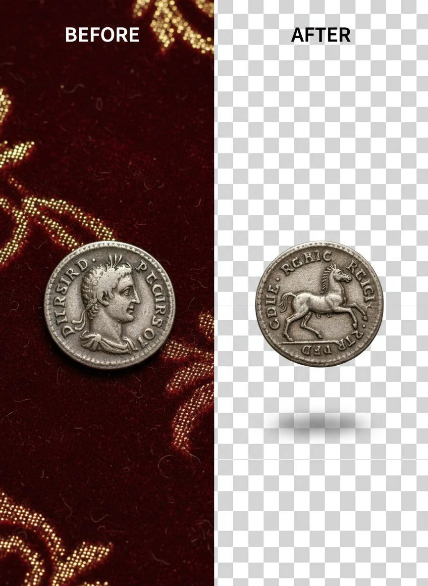 remove background from vintage coin photos for collectors - Professional Guide